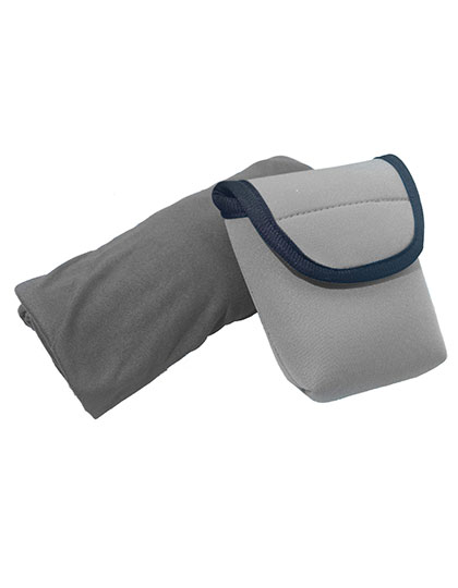 Sport-Handtuch im Beutel Grey 60 x 120 cm