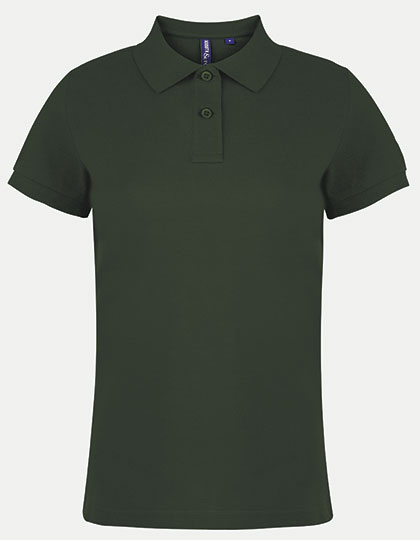Damen Classic-Fit Poloshirt Bottle XXL