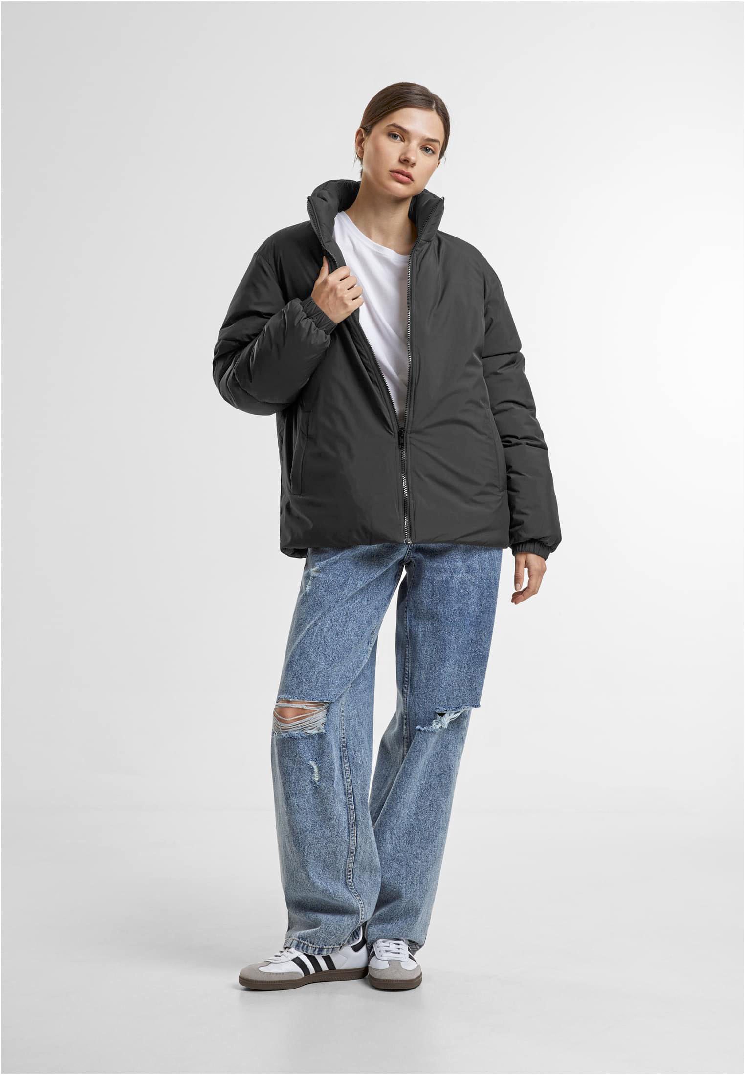 Build Your Brand Ladies Loose Puffer Jacket
