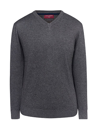 Men´s V-Neck Jumper Boston Charcoal 3XL