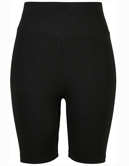 Build Your Brand Damen High Waist Cycle Shorts Black 5XL