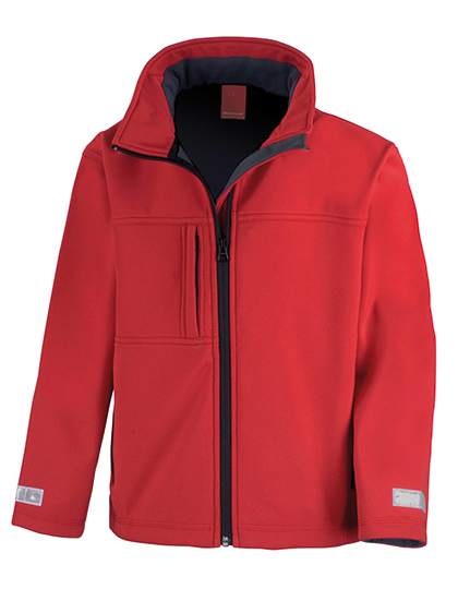 Youth Classic Soft Shell Jacket Red XXL (13-14)