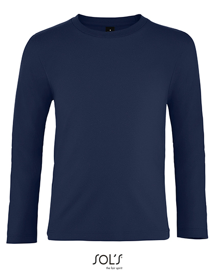Kids´ Imperial Long Sleeve T-Shirt French Navy 8 years (118/128)