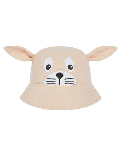 Character Bucket Hat Light Brown Bunny 3/5 years