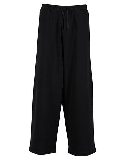 Build Your Brand Wideleg Sweatpants Black 5XL