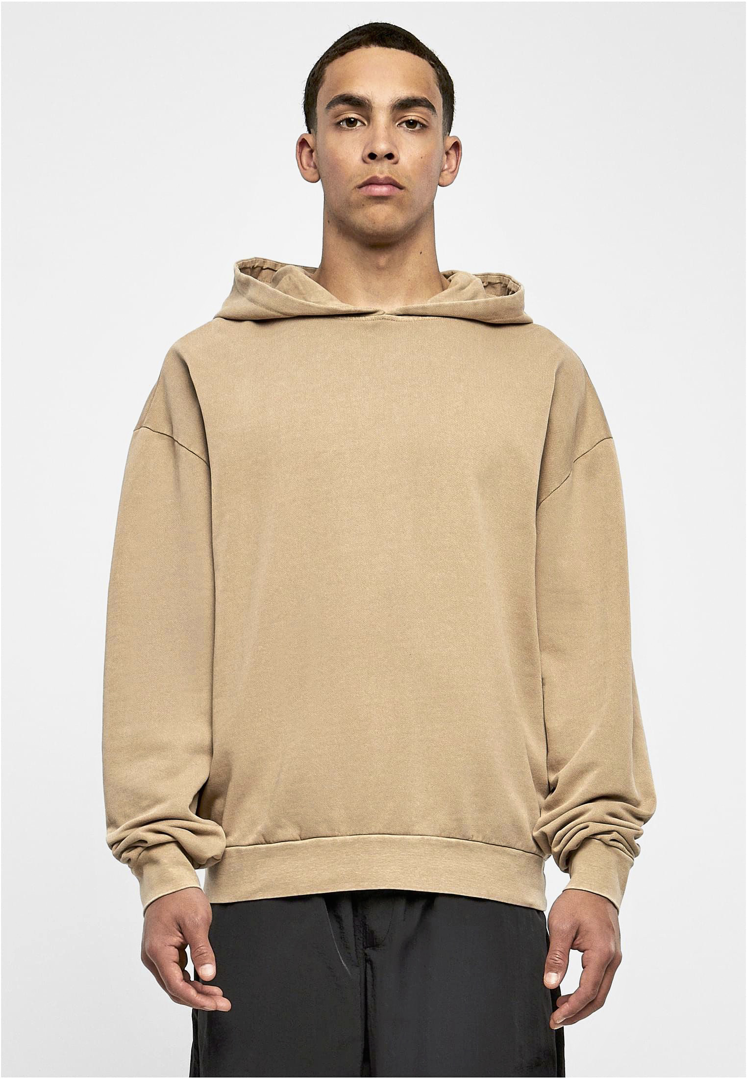 Build Your Brand Acid Washed Oversize Hoody
