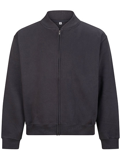 Signature Heavyweight Bomber Sweat Solid Charcoal 3XL