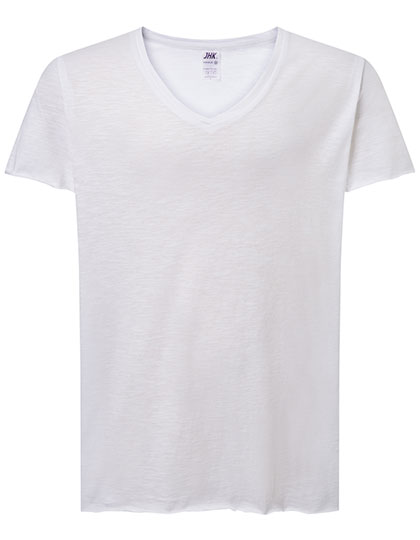 Ladies´ Curves Slub T-Shirt White XL