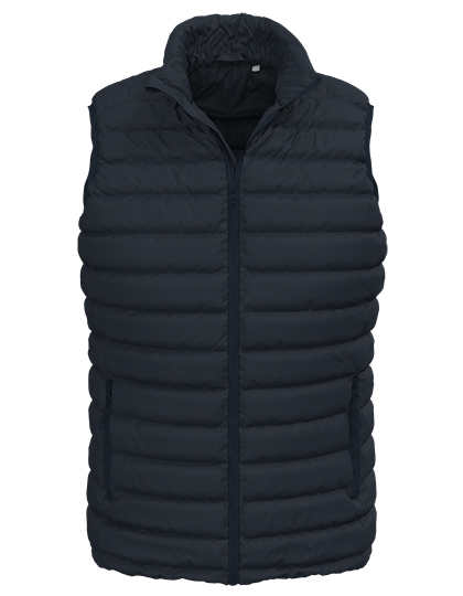 Lux Padded Vest Men Blue Midnight XXL