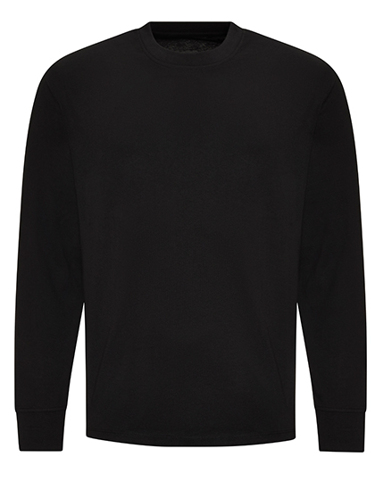 Oversize 100 Long Sleeve T Deep Black XXL