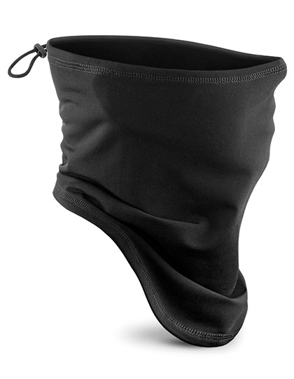 Beechfield Junior Softshell Sports Tech Neck Warmer Black