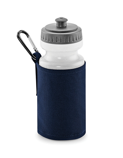 Water Bottle And Holder French Navy 7,5 x 7,5 x 20 cm