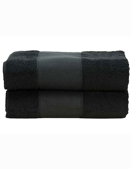 PRINT-Me® Badetuch Black 70 x 140 cm