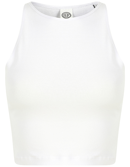 Women´s Cropped Top White XS