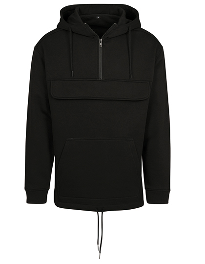 Build Your Brand Sweat Pull Over Hoody Black 5XL
