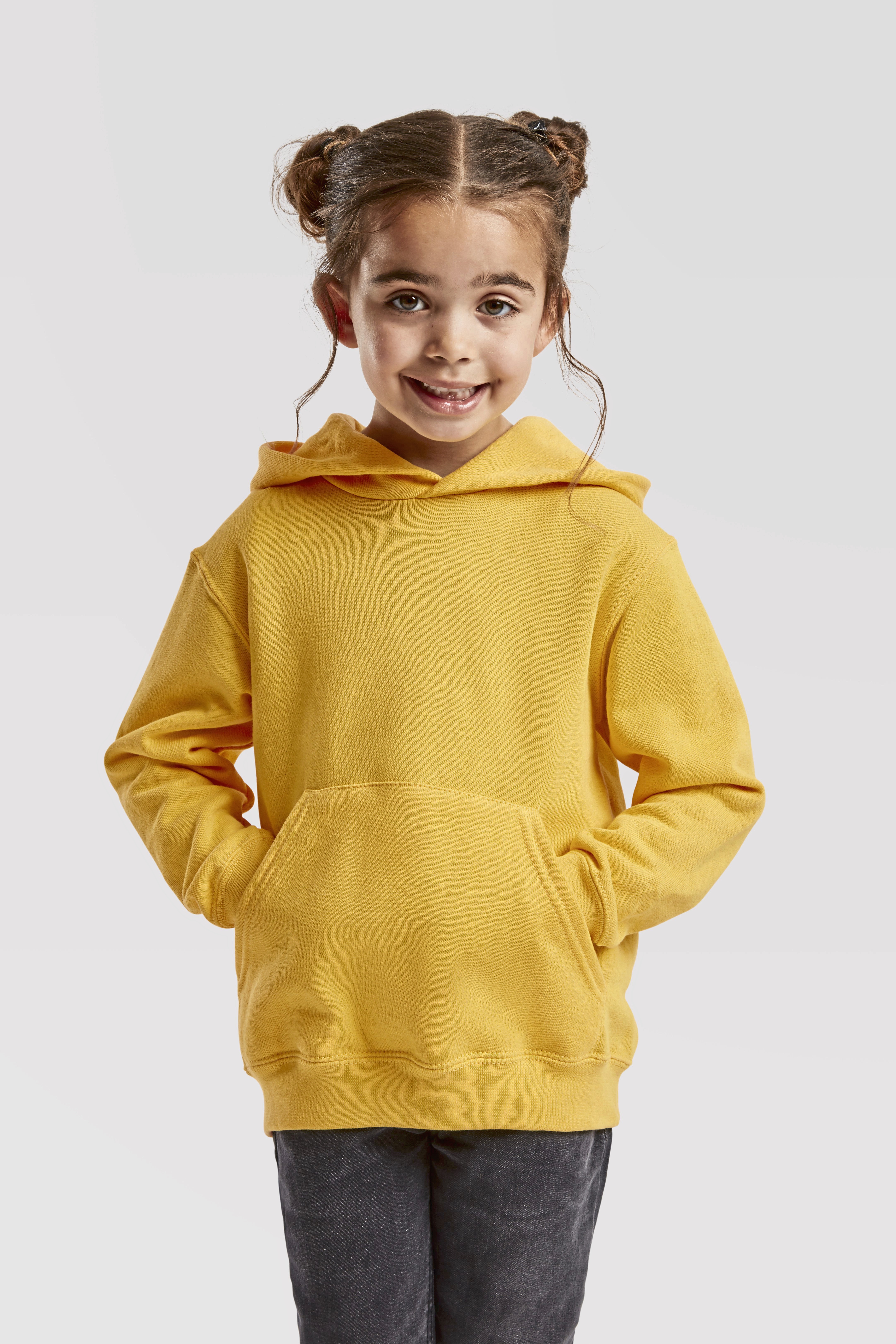 Fruit of the Loom Kids´ Classic Hooded Sweat Modellbild