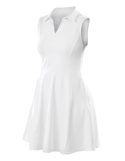 Recycled Womens Fitness Dress White XXL