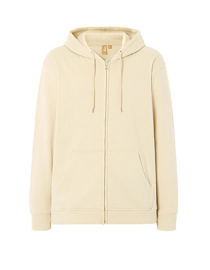 Unisex Hooded Full Zip Sweat Fuji Buttercream 3XL