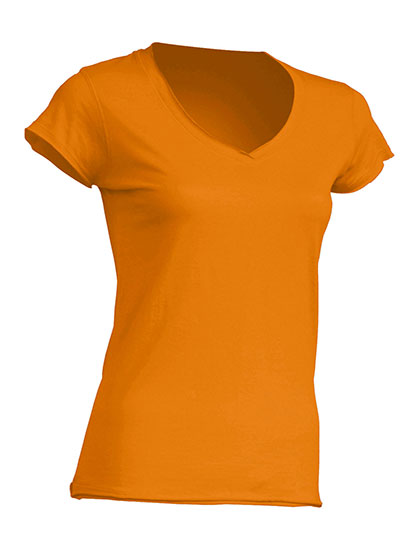 Ladies´ V-Neck Sicilia Tangerine XL