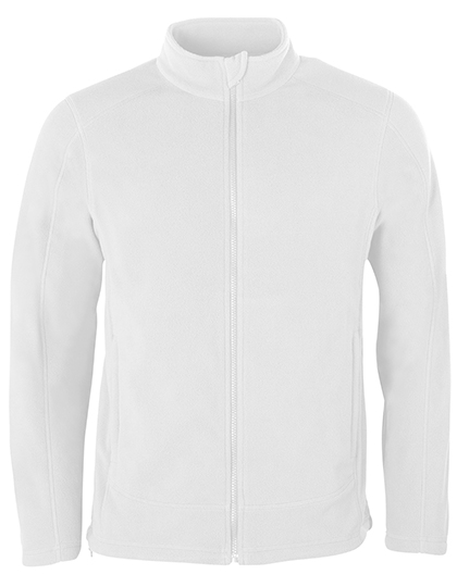 Men´s Full- Zip Fleece Jacket White 5XL