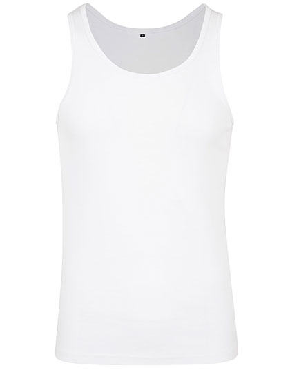 Build Your Brand Herren Tanktop White 5XL