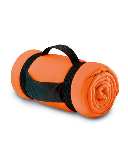 Stavenger Plaid Bright Orange 150 x 120 cm