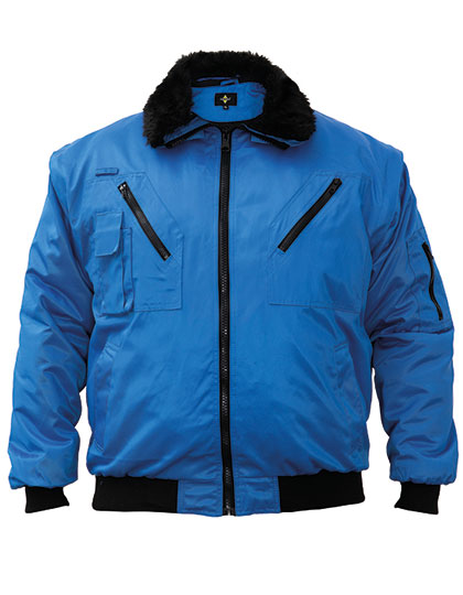 Robust 4-in-1 Workwear Pilot Jacket Oslo Blue XS