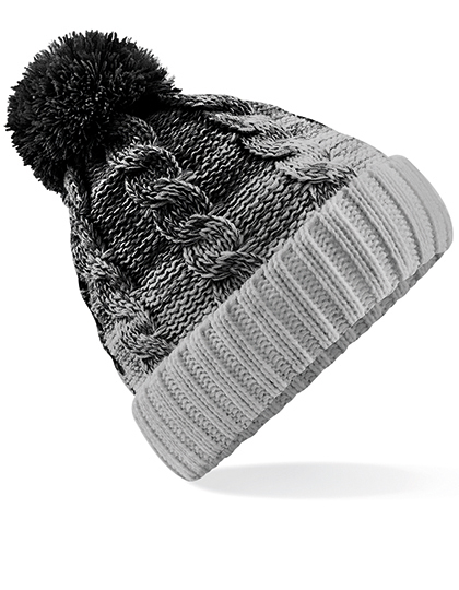 Beechfield Ombré Beanie Black
