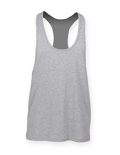 Men´s Muscle Vest Heather Grey XXL