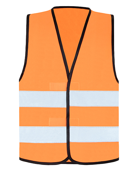 Hi-Vis Safety Vest Wolfsburg Signal Orange 7XL