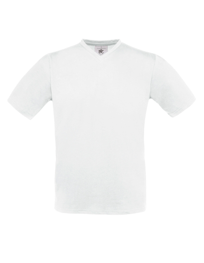 T-Shirt Exact V-Neck White L