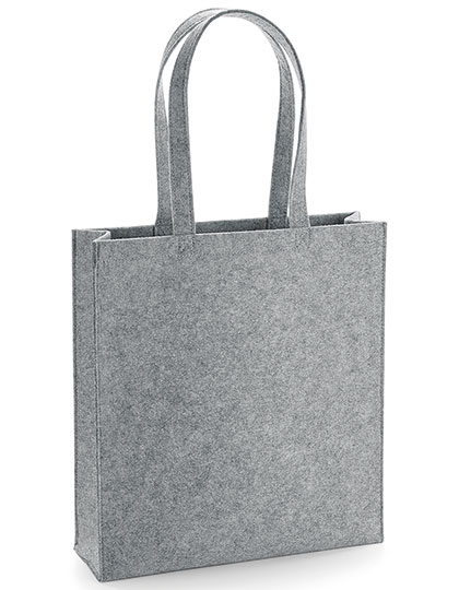 Felt Bag Grey Melange 37 x 41 x 11,5 cm