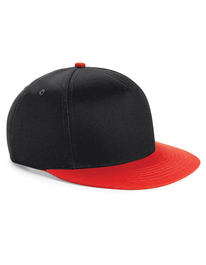 Beechfield Youth Size Snapback Black