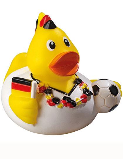 Schnabels® Quietsche-Ente Fußballfan Standard 80 mm