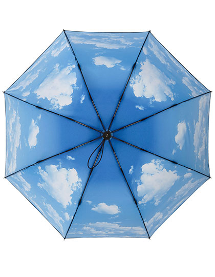 AC-Taschenschirm FARE® Impressions Black / Clouds Ø 100 cm