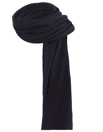 Unisex Scarf Black 180 x 30 cm