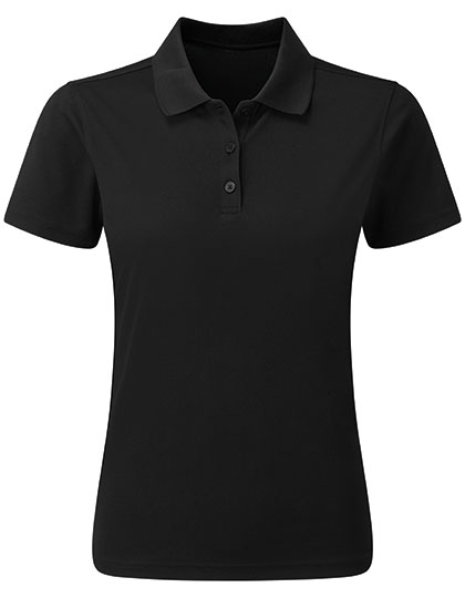 Women´s Spun-Dyed Polo Shirt Black (ca. Pantone Black C) XXL