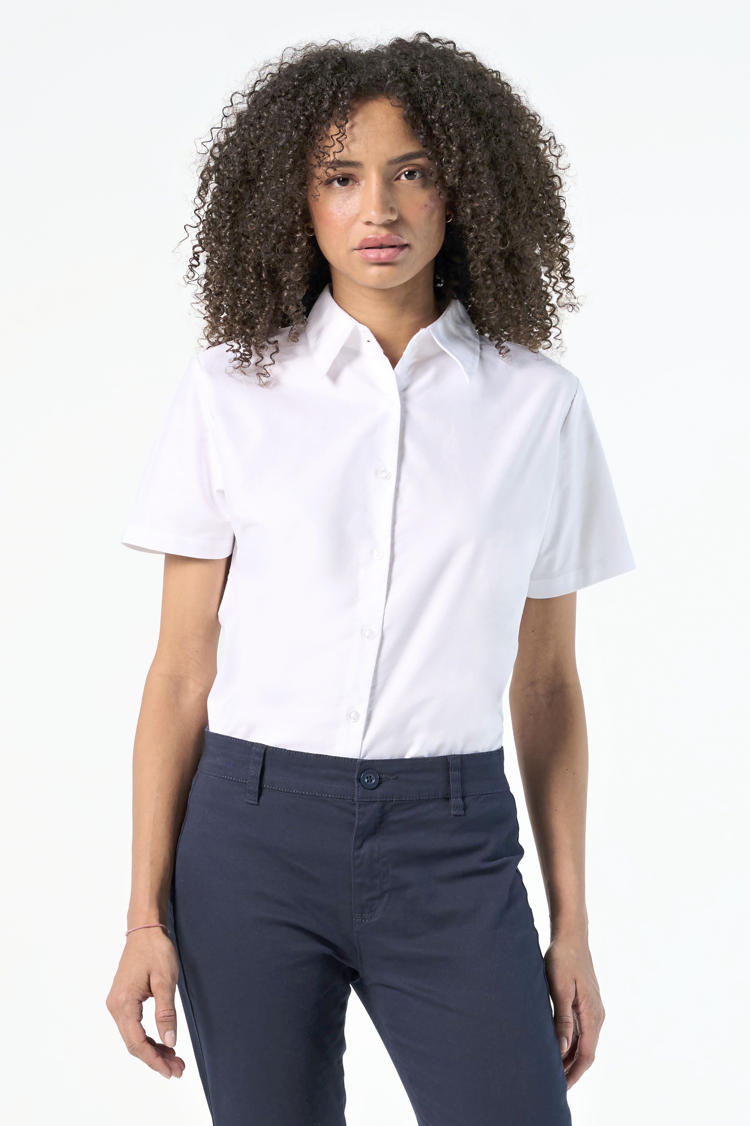 Women´s Oxford-Blouse Elite Short Sleeve