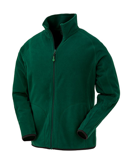 Recycled Microfleece Jacket Forest Green 4XL