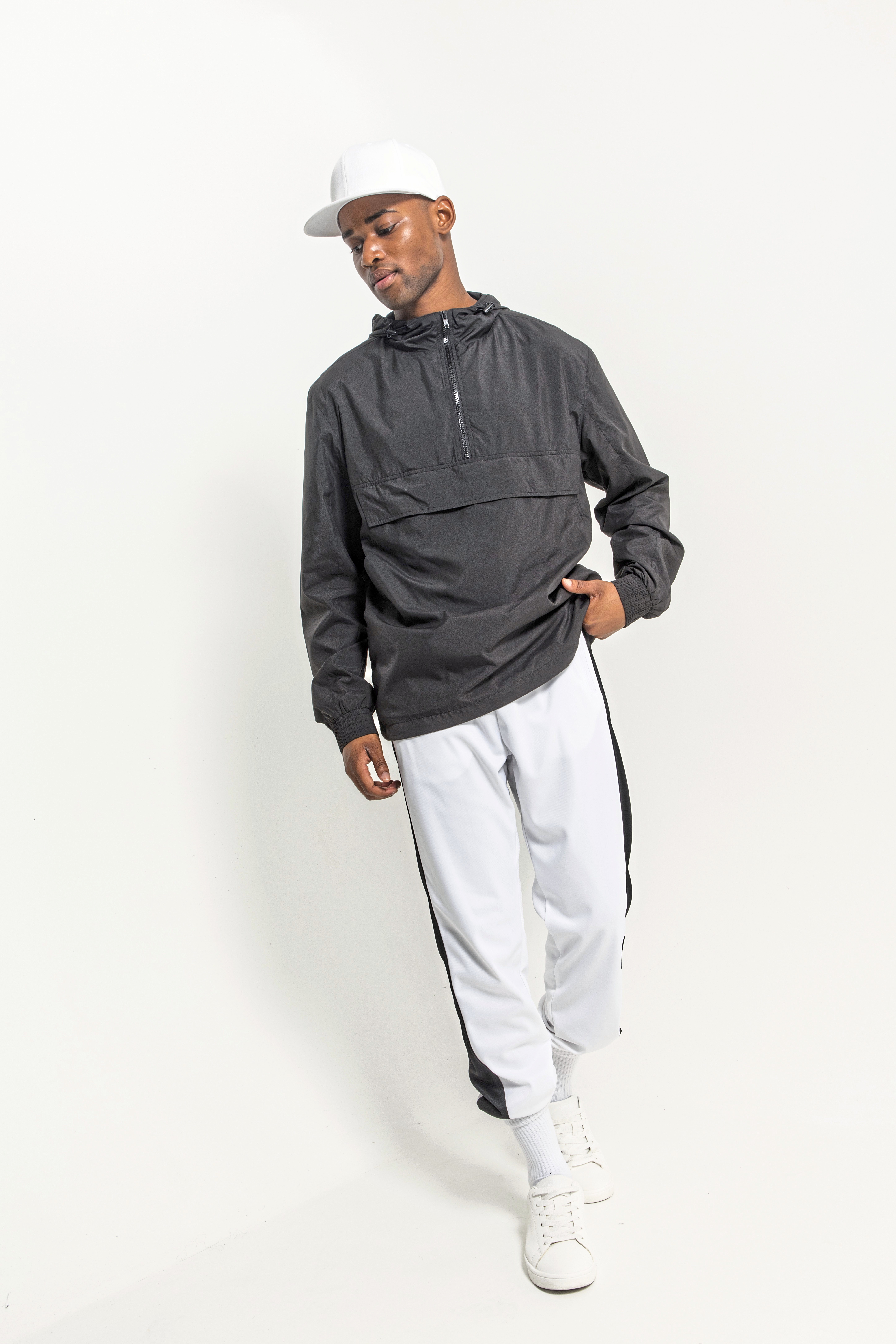 Build Your Brand Basic Pull Over Jacket