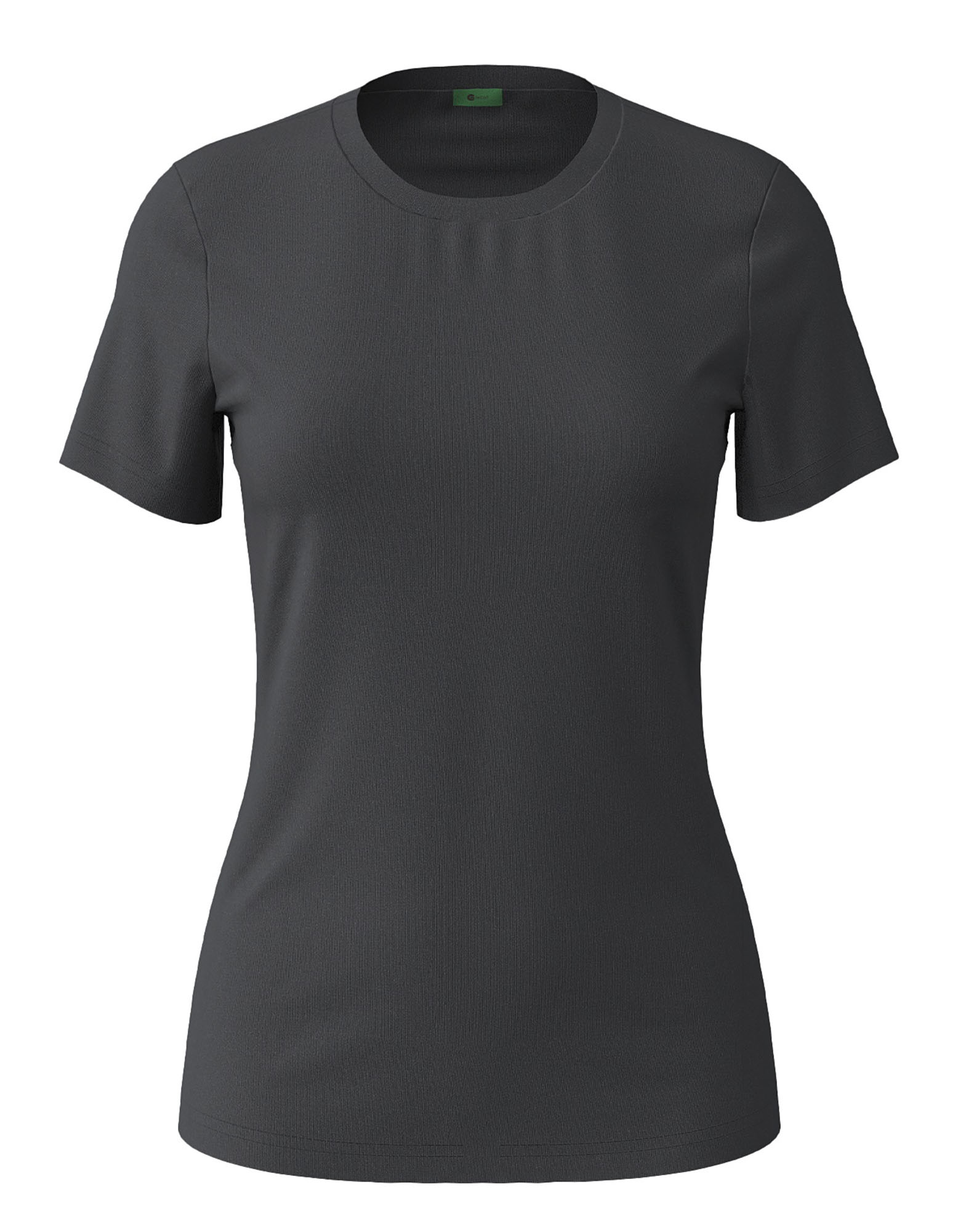 Ladies T-Shirt Black 3XL