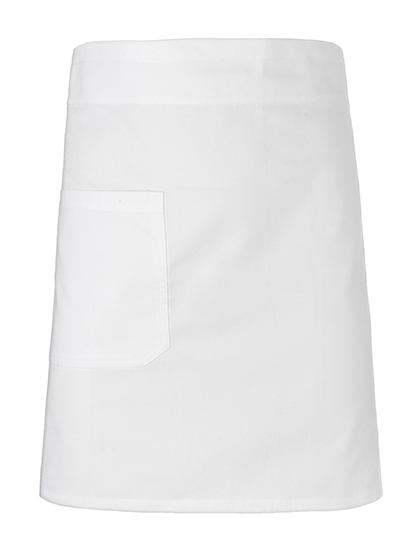 Cafe Apron White 110 x 50 cm