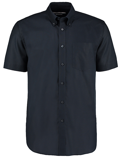 Men´s Classic Fit Workwear Oxford Shirt Short Sleeve French Navy 56(6XL/22)