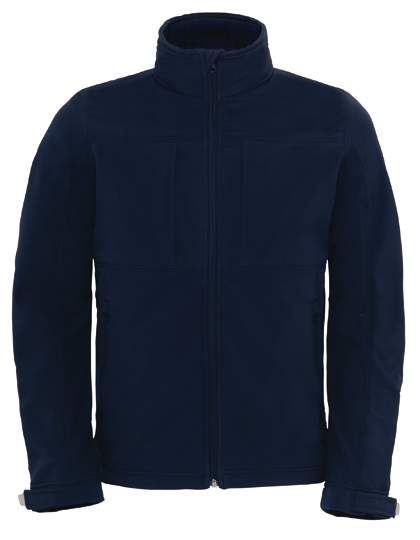B&C Collection Men´s Hooded Softshell Navy S