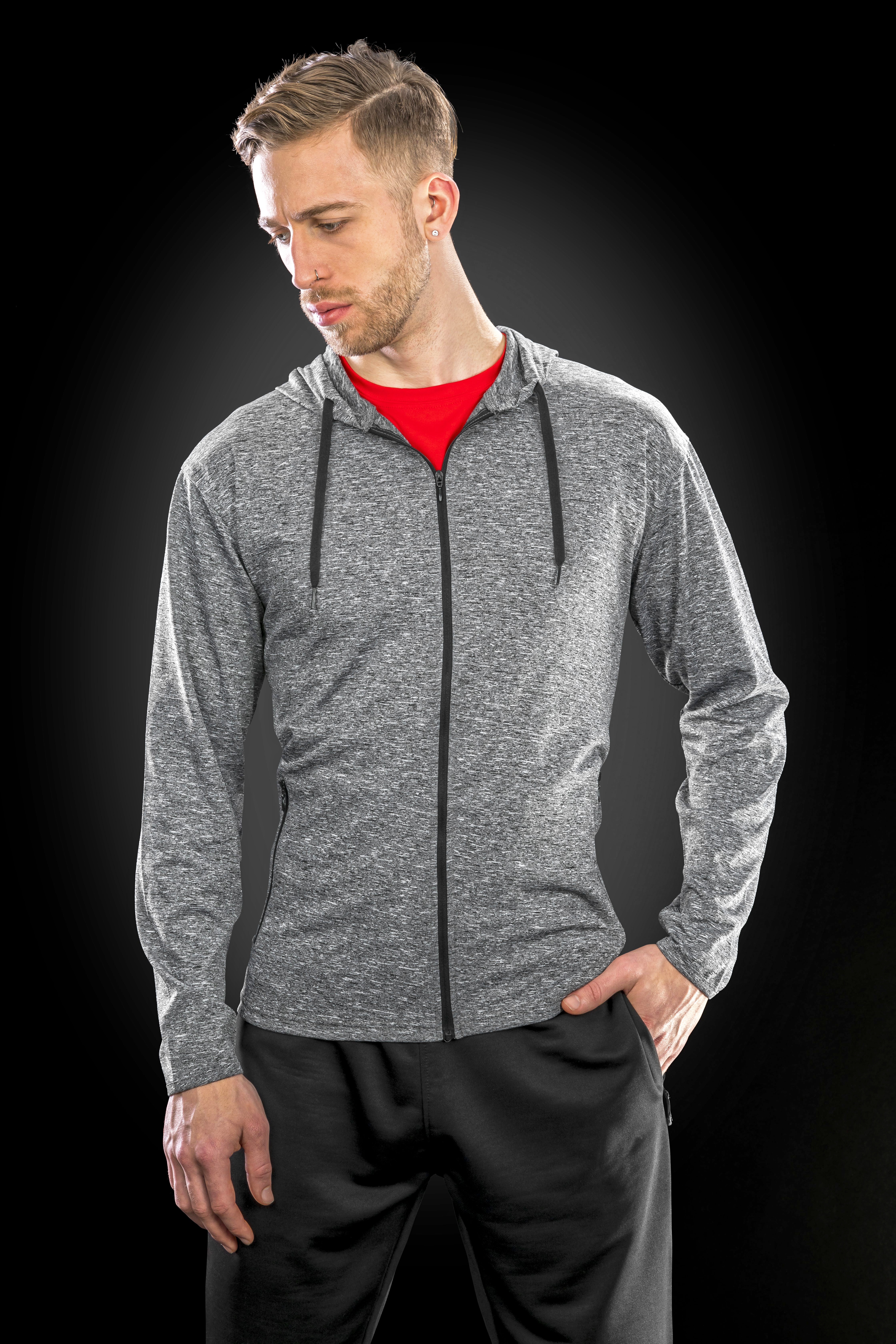 Men´s Hooded Tee-Jacket