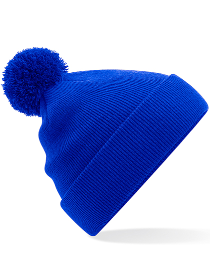Beechfield Junior Original Pom Pom Beanie Bright Royal