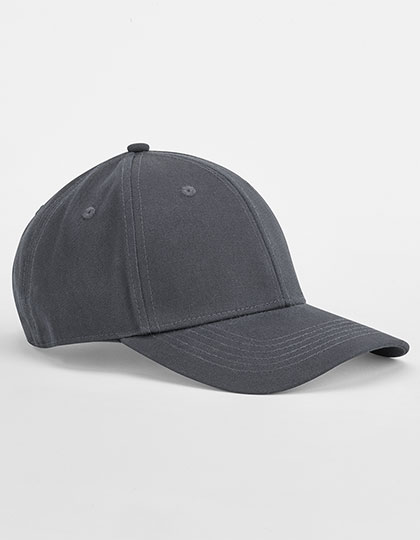 Beechfield EarthAware® Classic Organic Cotton 6 Panel Cap Graphite Grey