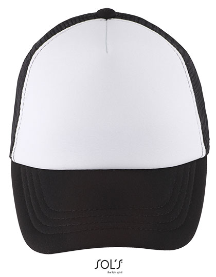 Kids´ Bubble Cap White / Black One Size