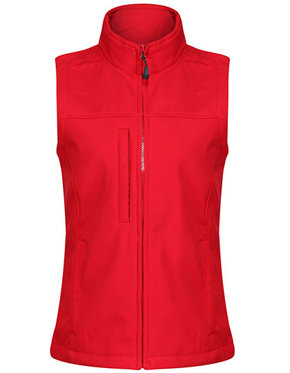 Women´s Flux Softshell Bodywarmer Classic Red / Seal Grey (Solid) 46 (20)